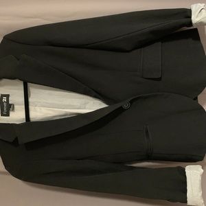 Forever 21 black blazer